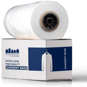 ClearPolytheneGarmentCovers.jpg Clear Polythene Garment Covers (21" x 7" x 40")