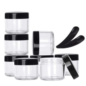 PlasticCosmeticJarswithLids.jpg Plastic Cosmetic Jars with Lids