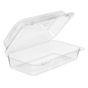 PlasticHingedLidBakeryContainers.jpg Plastic Hinged-Lid Bakery Containers