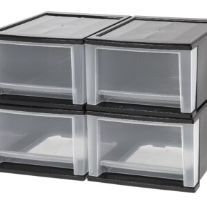 Plastic Stackable Organizers with Drawers
